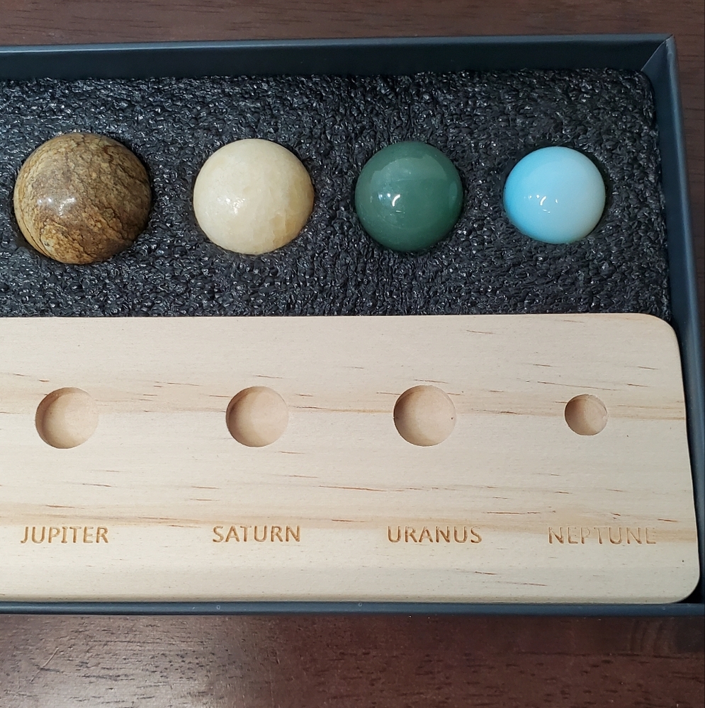 Solar System Crystal Sphere Planets, New - Picture 10 of 17